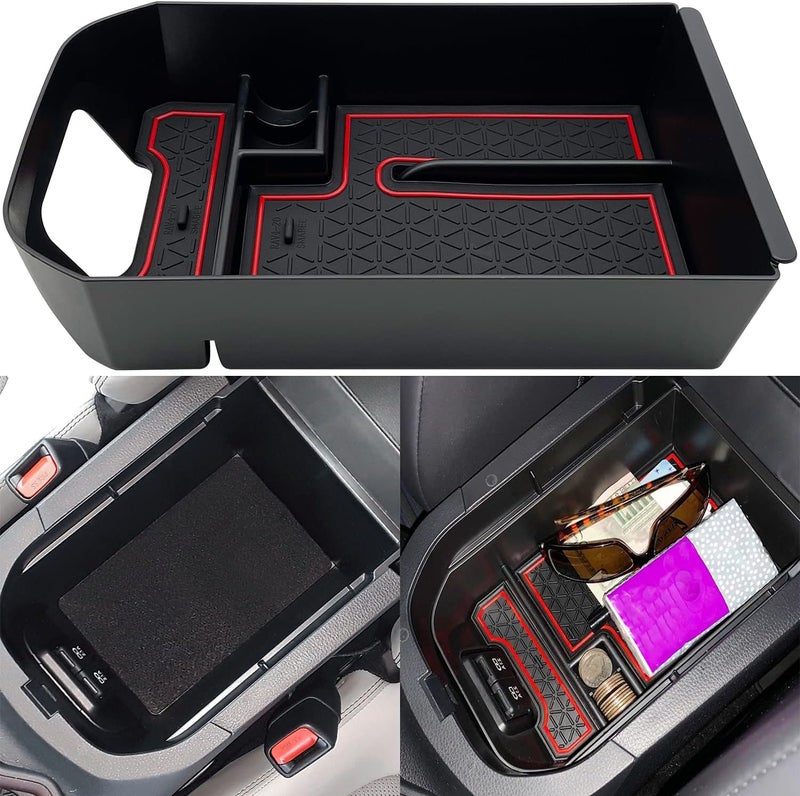 JOJOMARK Compatible with Toyota RAV4 Accessories Center Console Organizer Fits for RAV4 2019 2020 2021 2022 2023 2024 2025 RAV4 Prime 2021-2025 - Image 1